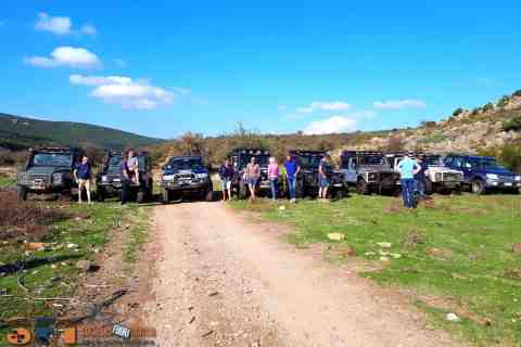 Land Rover tour Sardaigne 4x4