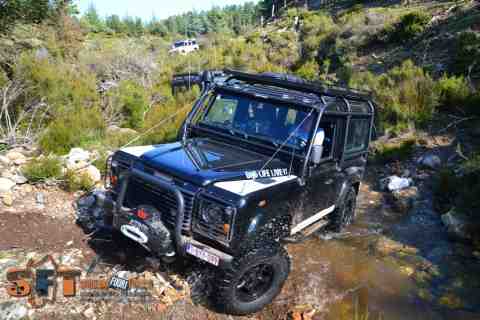 Land Rover tour Sardaigne 4x4