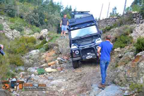 Land Rover tour Sardaigne 4x4