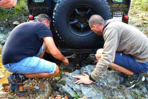 Land Rover tour Sardaigne 4x4