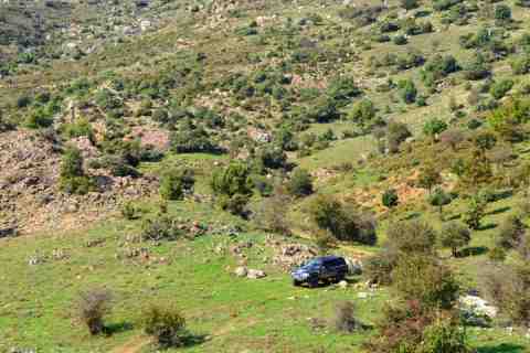 Land Rover tour Sardaigne 4x4