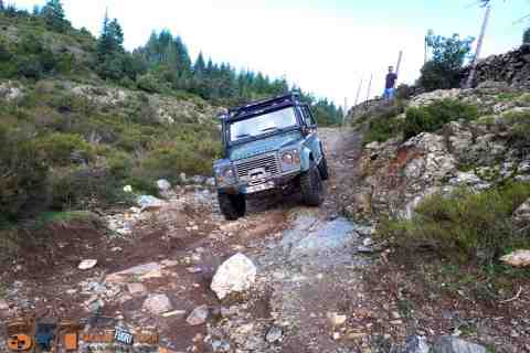 Land Rover tour Sardaigne 4x4