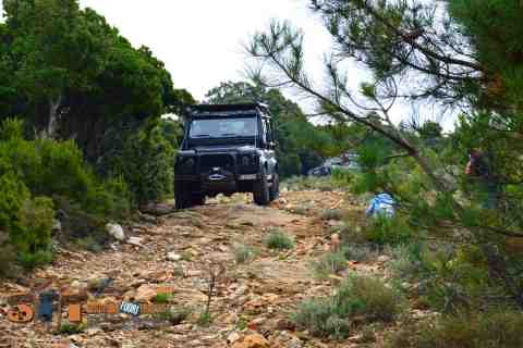 Land Rover tour Sardaigne 4x4
