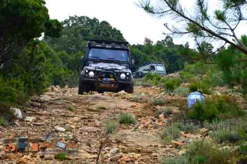 Land Rover tour Sardaigne 4x4