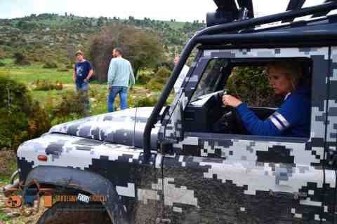 Land Rover tour Sardaigne 4x4