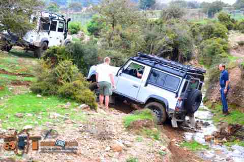 Land Rover tour Sardaigne 4x4